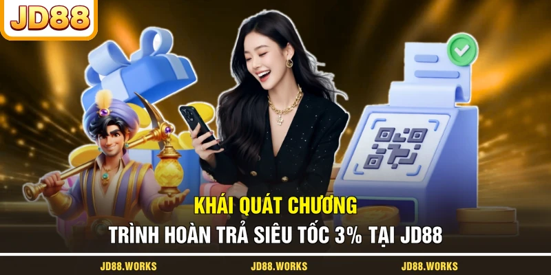 Khái quát chương trình hoàn trả siêu tốc 3% tại JD88